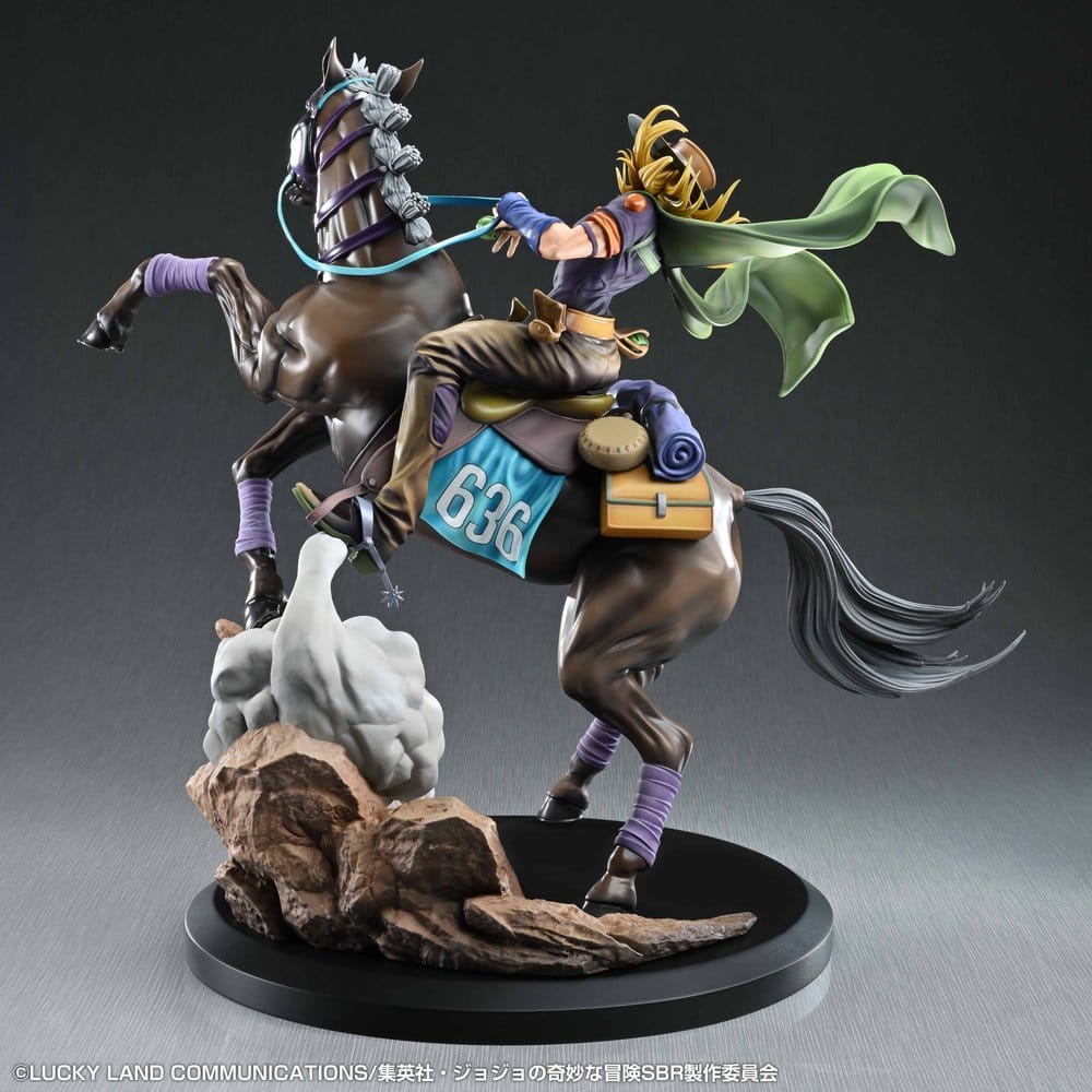 JoJo's Bizarre Adventure: Steel Ball Run Figur Gyro Zeppeli & Valkyrie 31 cm - Preorder - ETA: 25.02.2027