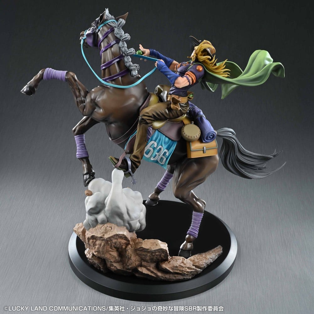 JoJo's Bizarre Adventure: Steel Ball Run Figur Gyro Zeppeli & Valkyrie 31 cm - Preorder - ETA: 25.02.2027