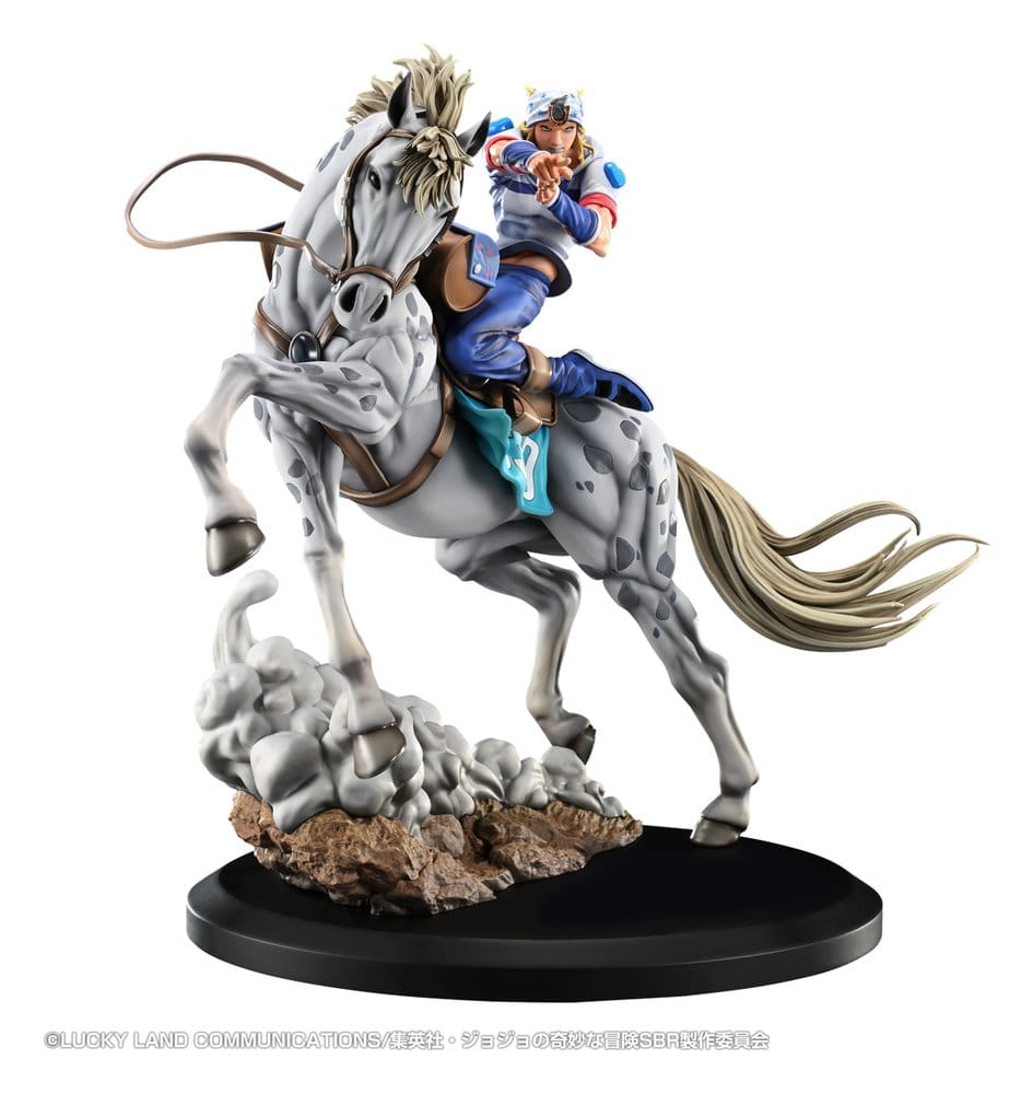 JoJo's Bizarre Adventure: Steel Ball Run Chozo Art Collection PVC Figur Johnny Joestar & Slow Dancer 30 cm - Preorder - ETA: 25.02.2027