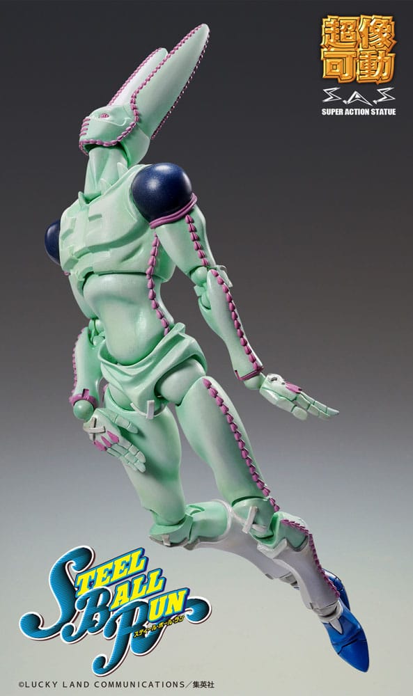JoJo's Bizarre Adventure Part7 Steel Ball Run Super Action Actionfigur Chozokado D4C Second 20 cm  - Preorder - ETA: 02.01.2026