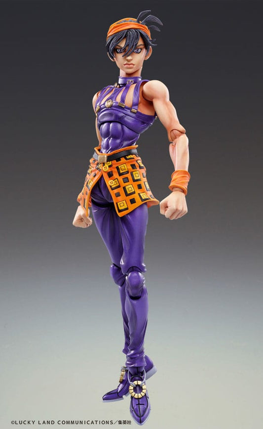 JoJo's Bizarre Adventure Part 5: Golden Wind Actionfigur Chozokado Narancia Ghirga & As 15 cm  - Preorder - ETA: 25.02.2026