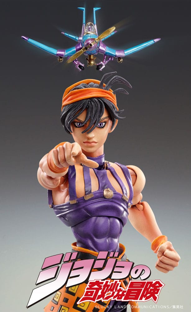 JoJo's Bizarre Adventure Part 5: Golden Wind Actionfigur Chozokado Narancia Ghirga & As 15 cm  - Preorder - ETA: 25.02.2026
