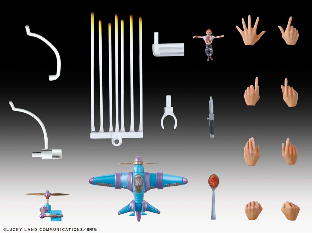 JoJo's Bizarre Adventure Part 5: Golden Wind Actionfigur Chozokado Narancia Ghirga & As 15 cm  - Preorder - ETA: 25.02.2026