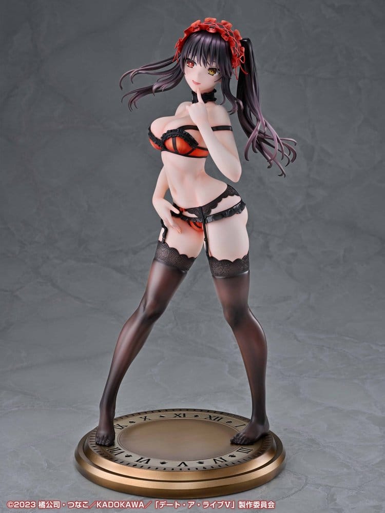 Date A Live V Re:Dress PVC Figur 1/4 Kurumi Tokisaki Dress shirt Ver. 40 cm - Preorder - ETA: 24.09.2027