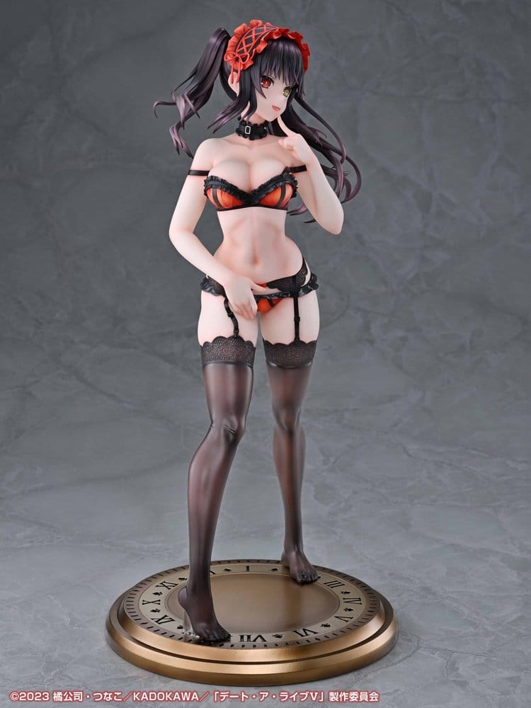 Date A Live V Re:Dress PVC Figur 1/4 Kurumi Tokisaki Dress shirt Ver. 40 cm - Preorder - ETA: 24.09.2027