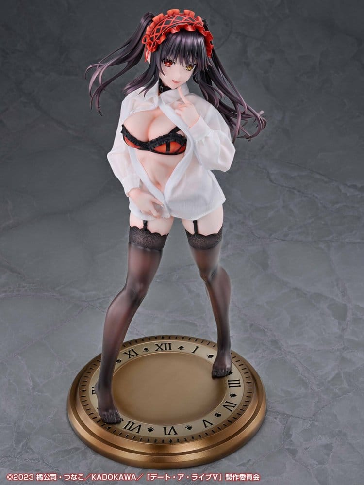 Date A Live V Re:Dress PVC Figur 1/4 Kurumi Tokisaki Dress shirt Ver. 40 cm - Preorder - ETA: 24.09.2027