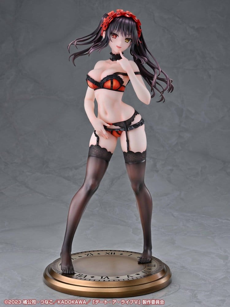 Date A Live V Re:Dress PVC Figur 1/4 Kurumi Tokisaki Dress shirt Ver. 40 cm - Preorder - ETA: 24.09.2027