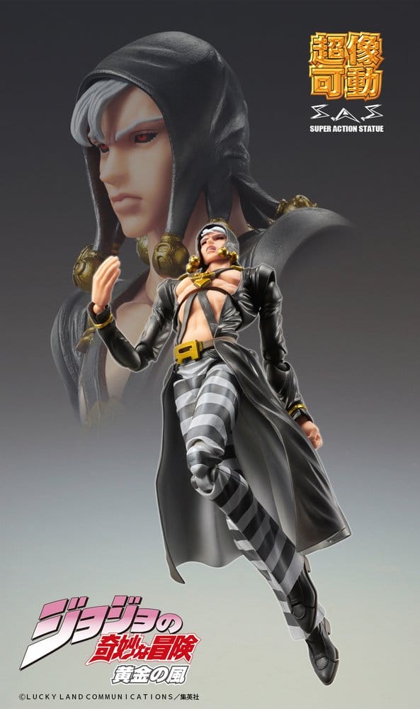 JoJo's Bizarre Adventure: Golden Wind Actionfigur Risotto Nero 16 cm - Preorder - ETA: 25.11.2026