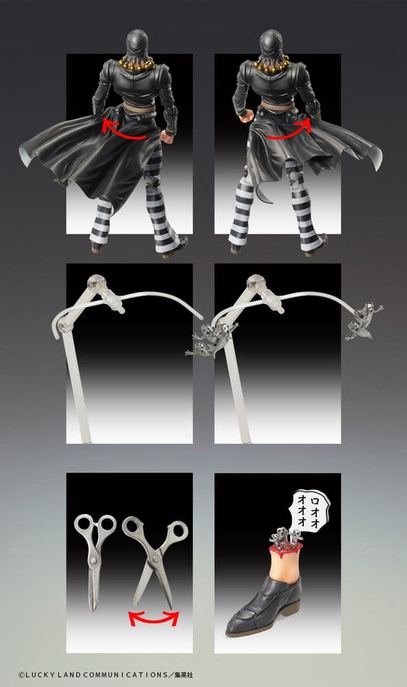 JoJo's Bizarre Adventure: Golden Wind Actionfigur Risotto Nero 16 cm - Preorder - ETA: 25.11.2026