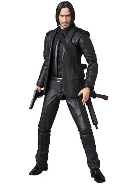 John Wick MAFEX Actionfigur John Wick (Chapter 3) Parabellum 16 cm - Versand: 5-7 Tage nach Bestellung