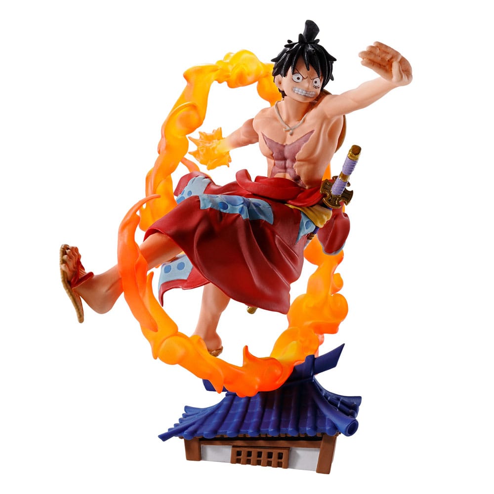 One Piece Petitrama PVC Mini-Statue Logbox Re Birth Wano Kuni Vol. 1 Set 9 cm    - Versand: 5-7 Tage nach Bestellung