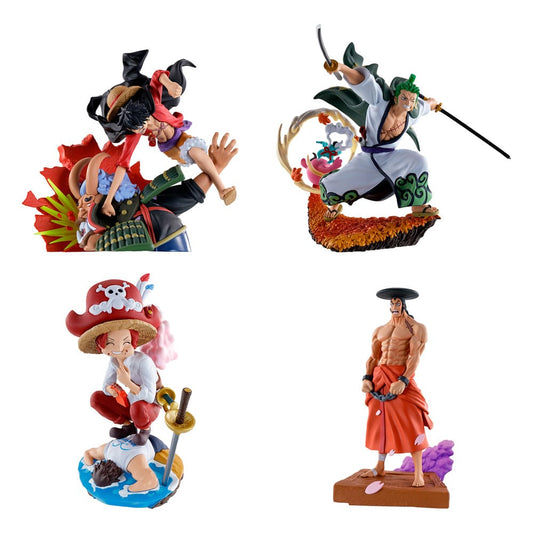One Piece Petitrama PVC Mini-Statue Logbox Re Birth Wano Kuni Vol. 1 Set 9 cm    - Preorder - ETA: 25.05.2026