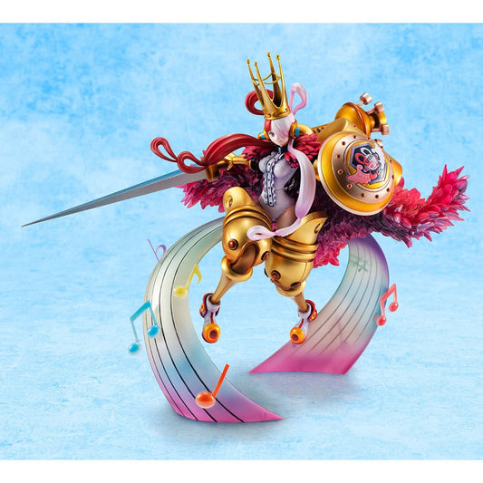 One Piece Red Maximum Portrait Of Pirates PVC Statue Uta I´m Invincible 29 cm - Versand: 5-7 Tage nach Bestellung