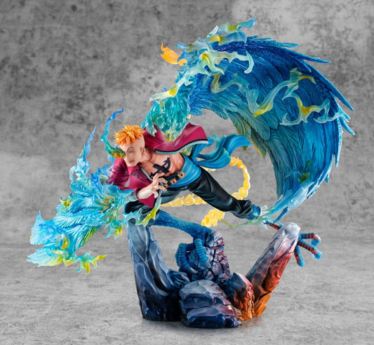 One Piece P.O.P MAS Maximum PVC Statue Marco the Phoenix Leader of 1st group of Whitebeard Pirates 32 cm - Preorder - ETA: 21.11.2025