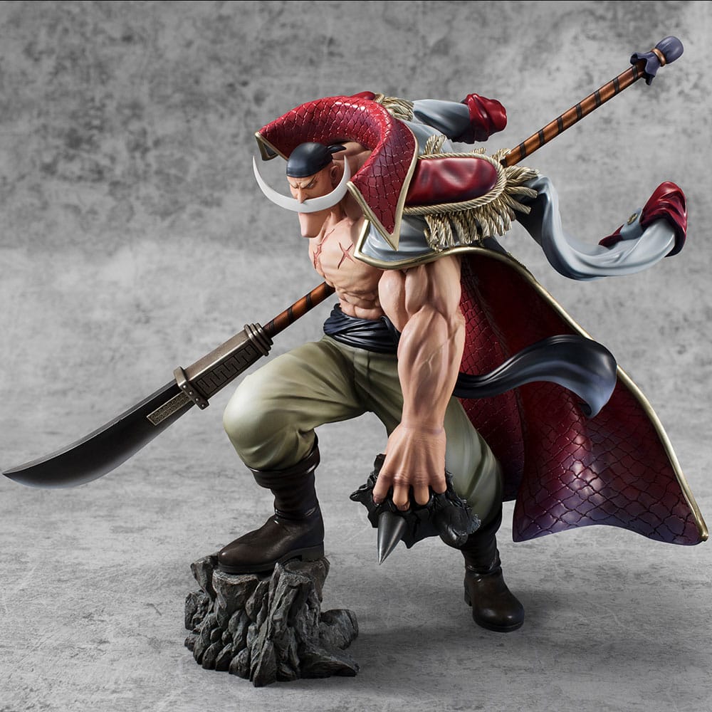 One Piece P.O.P PVC Statue NEO-Maximum White Beard Edward Newgate Super Limited Reprint Ver. 30 cm - Versand: 7 Tage nach Bestellung