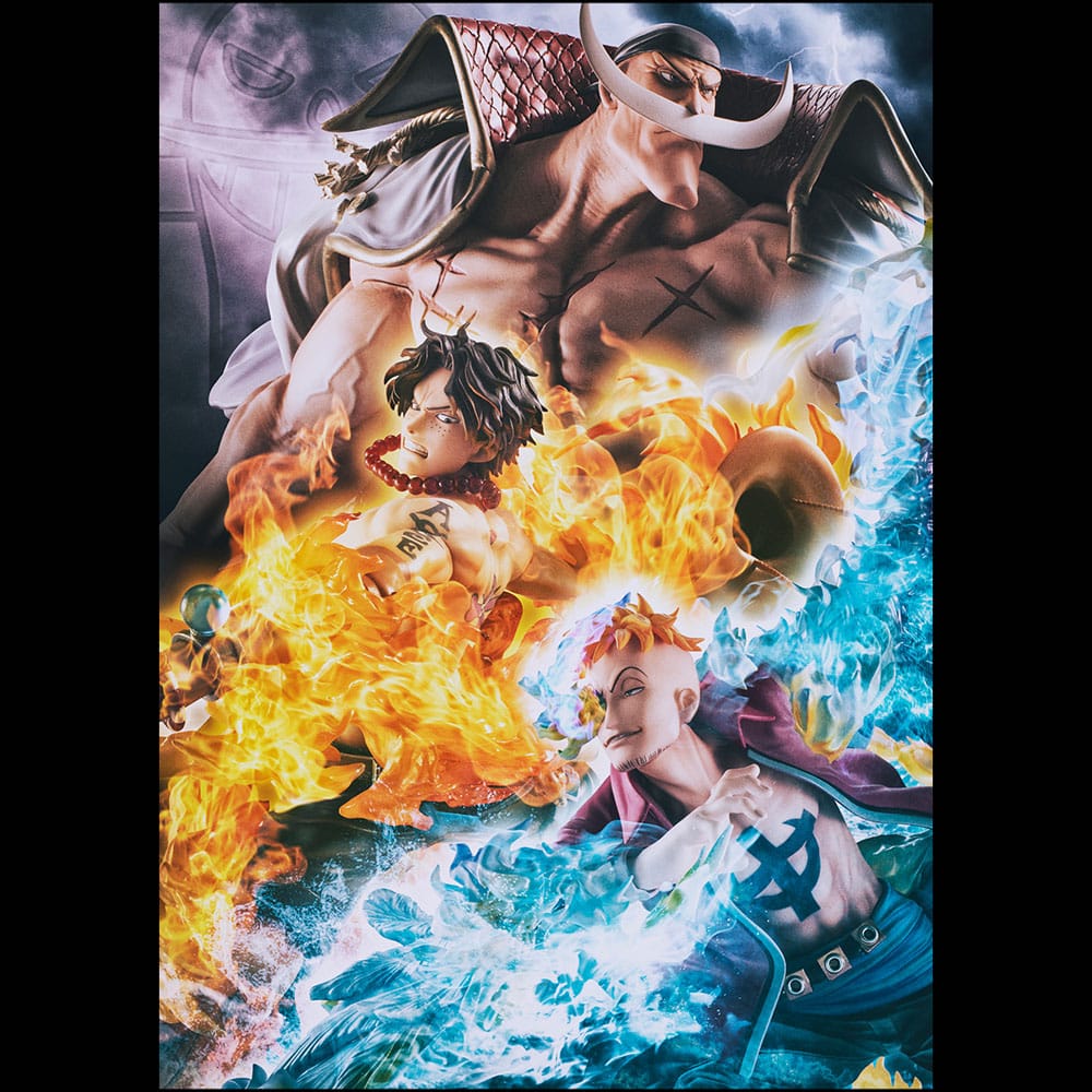 One Piece P.O.P PVC Statue NEO-Maximum White Beard Edward Newgate Super Limited Reprint Ver. 30 cm - Versand: 7 Tage nach Bestellung