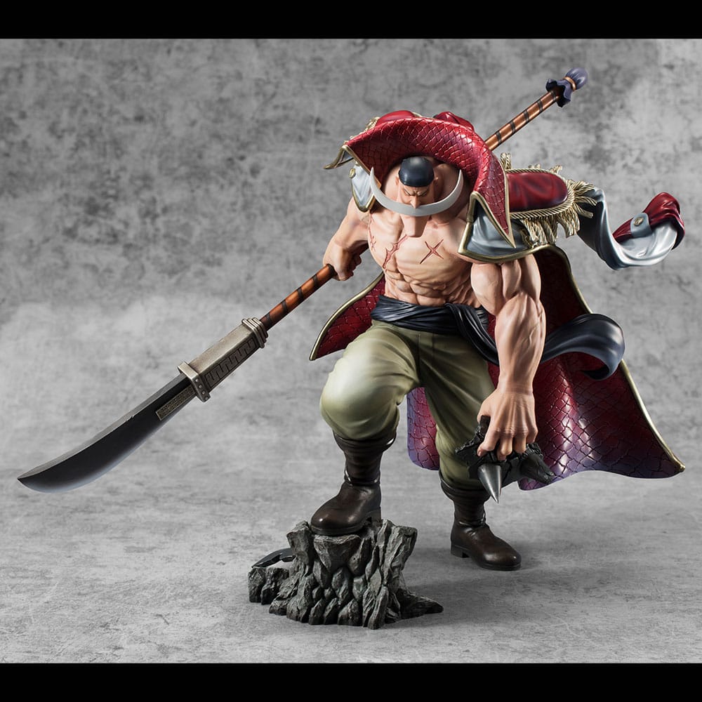 One Piece P.O.P PVC Statue NEO-Maximum White Beard Edward Newgate Super Limited Reprint Ver. 30 cm - Versand: 7 Tage nach Bestellung