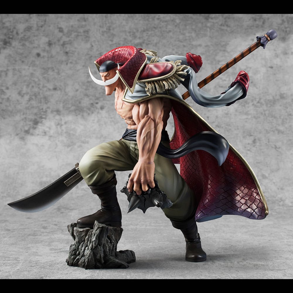 One Piece P.O.P PVC Statue NEO-Maximum White Beard Edward Newgate Super Limited Reprint Ver. 30 cm - Versand: 7 Tage nach Bestellung