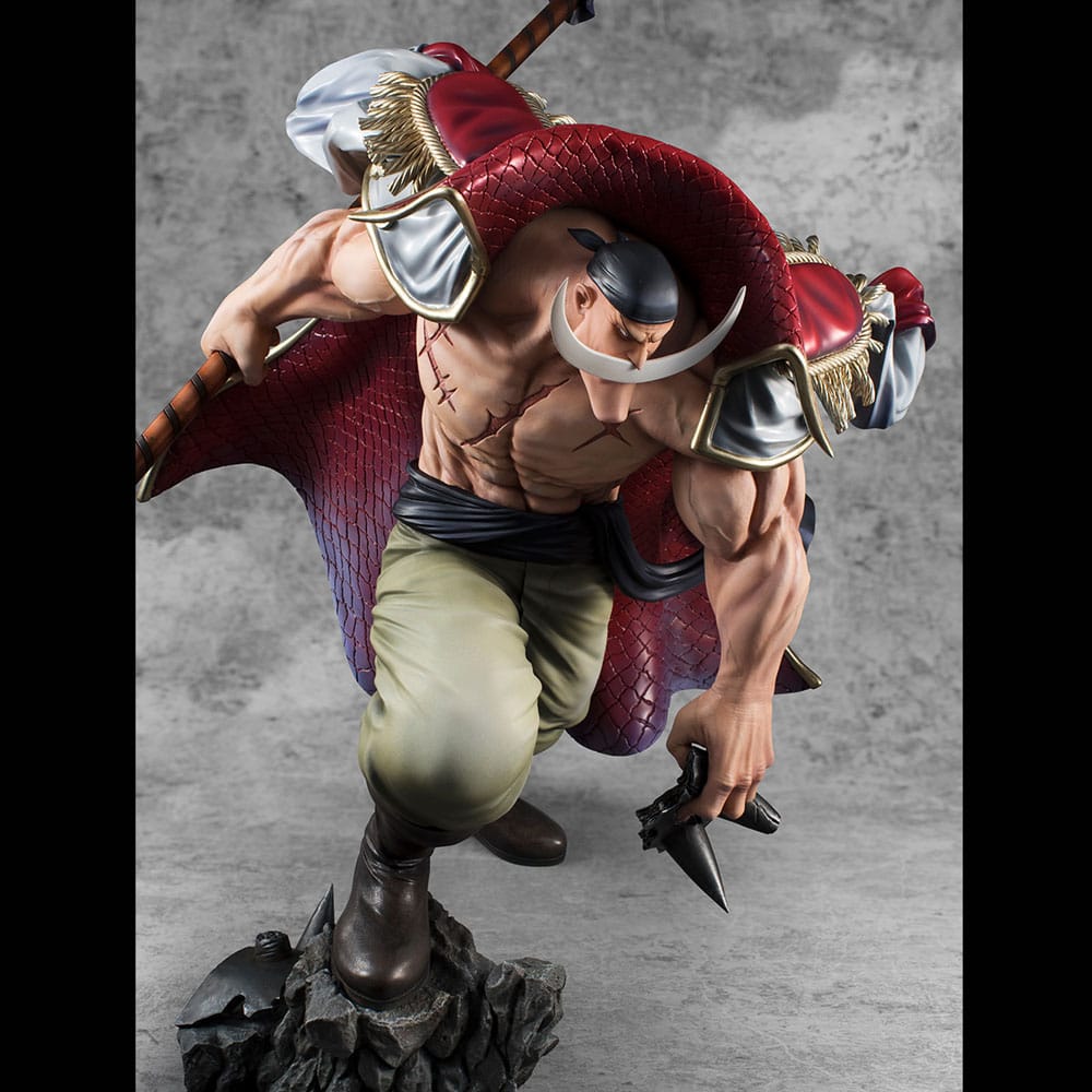 One Piece P.O.P PVC Statue NEO-Maximum White Beard Edward Newgate Super Limited Reprint Ver. 30 cm - Versand: 7 Tage nach Bestellung