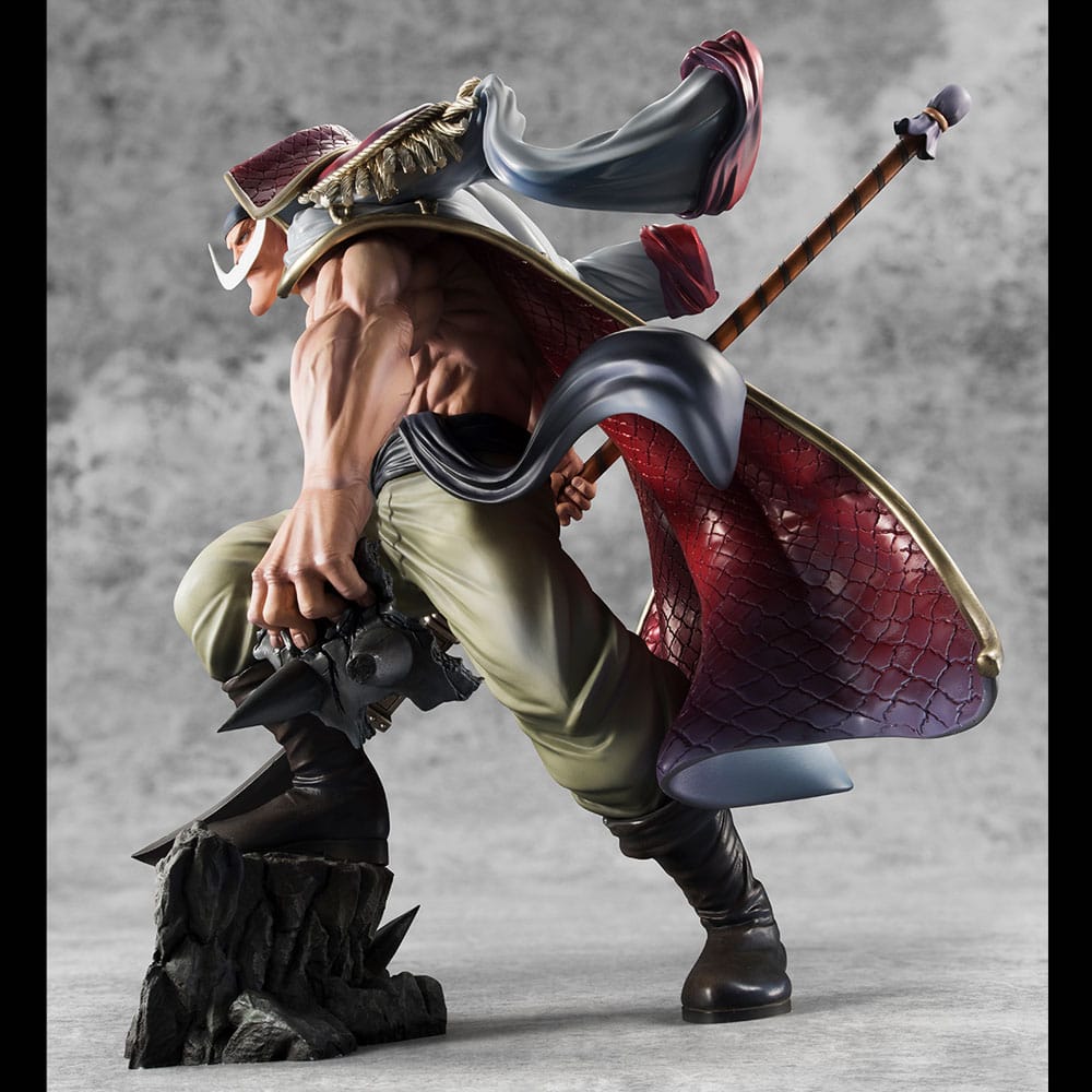 One Piece P.O.P PVC Statue NEO-Maximum White Beard Edward Newgate Super Limited Reprint Ver. 30 cm - Versand: 7 Tage nach Bestellung