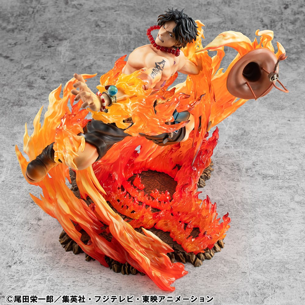 One Piece P.O.P PVC Statue NEO-Maximum Portgas D. Ace 15th Anniversary Super Limited Reprint Ver. 23 cm - Preorder - ETA: 25.02.2026