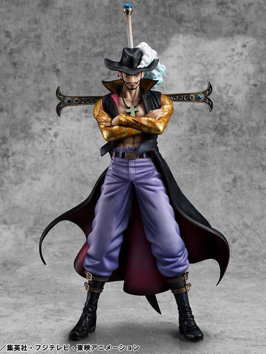 One Piece P.O.P SA-MAXIMUM PVC Statue Hawk Eye Dracule Mihawk Ver. R 29 cm  - Preorder - ETA: 25.07.2026