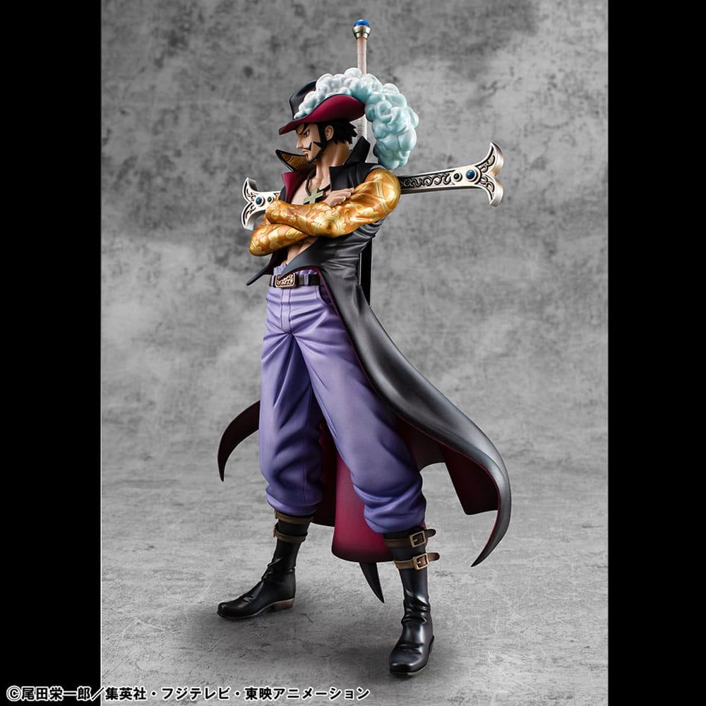 One Piece P.O.P SA-MAXIMUM PVC Statue Hawk Eye Dracule Mihawk Ver. R 29 cm  - Preorder - ETA: 25.07.2026