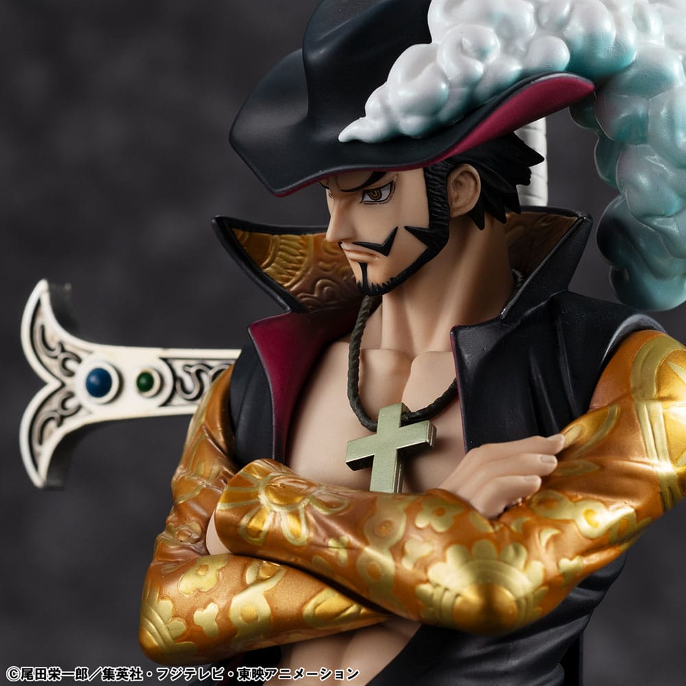 One Piece P.O.P SA-MAXIMUM PVC Statue Hawk Eye Dracule Mihawk Ver. R 29 cm  - Preorder - ETA: 25.07.2026