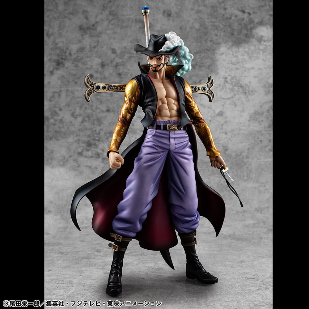One Piece P.O.P SA-MAXIMUM PVC Statue Hawk Eye Dracule Mihawk Ver. R 29 cm  - Preorder - ETA: 25.07.2026