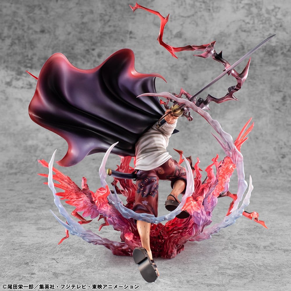 One Piece P.O.P SA-MAXIMUM PVC Statue Leader of Red Hair Pirates Red-Haired Shanks Kamusari 25 cm   - Preorder - ETA: 25.10.2026