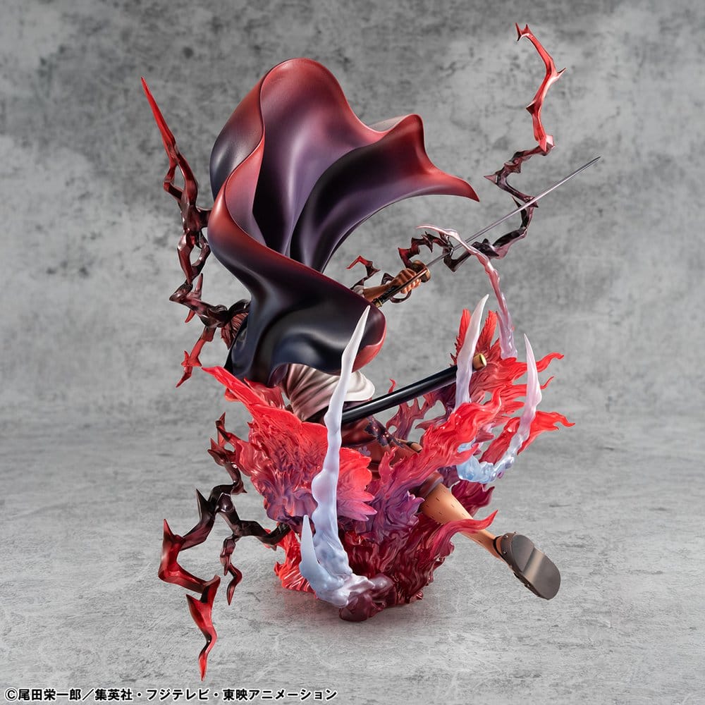 One Piece P.O.P SA-MAXIMUM PVC Statue Leader of Red Hair Pirates Red-Haired Shanks Kamusari 25 cm   - Preorder - ETA: 25.10.2026