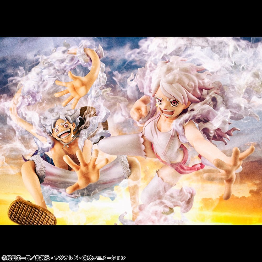 One Piece Portrait.Of.Pirates PVC Figur "Evolutionary History" Monkey D. Luffy "Gear Fifth" 26 cm - Preorder - ETA: 25.12.2026