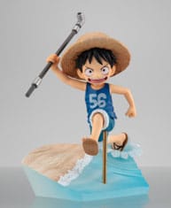 One Piece G.E.M. Serie PVC Statue Monkey D. Luffy Run! Run! Run! 15th anniversary Ver. 12 cm      - Versand: 5-7 Tage nach Bestellung