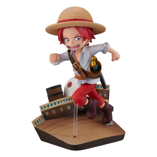 One Piece G.E.M. Serie PVC Statue Shanks Run! Run! Run! 13 cm     - Versand: 5-7 Tage nach Bestellung