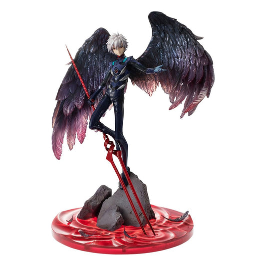 Evangelion: 3.0 + 1.0 Thrice Upon a Time Precious G.E.M. Serie PVC Statue Kaworu Nagisa 15th Anniversary Ver. 30 cm    - Versand: 5-7 Tage nach Bestellung