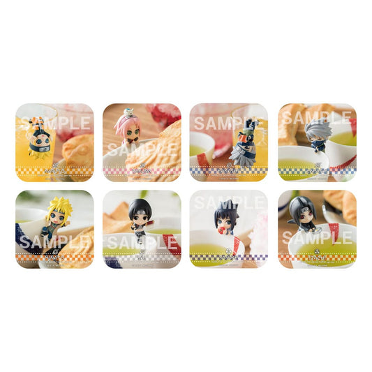 Naruto Shippuden Ochatomo Series Sammelfiguren 5 cm Konoha Break Time Sortiment (8)   - Versand: 5-7 Tage nach Bestellung