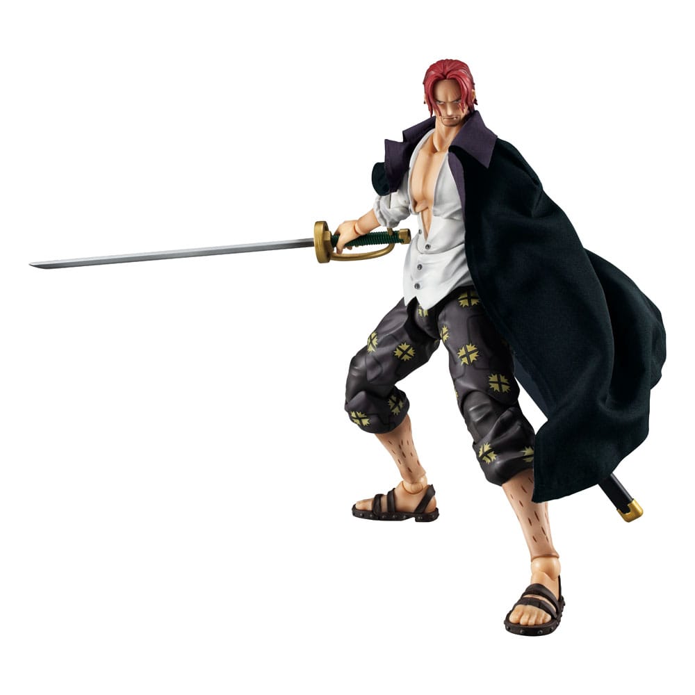 One Piece Variable Action Heroes Actionfigur Red-haired Shanks Ver. 1.5 19 cm - Vorbestellung - Release: ENDE 12/2024