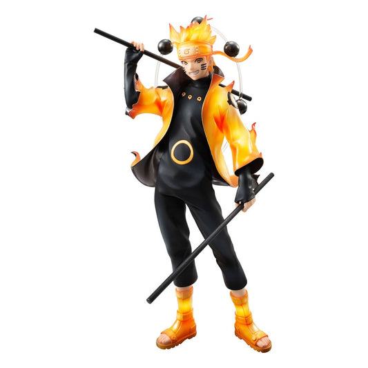 Naruto Shippuden G.E.M. Serie PVC Statue Naruto Uzumaki Six Paths Sage Mode 15th Anniversary Ver. 22 cm - Preorder - ETA: Ende 03.2025