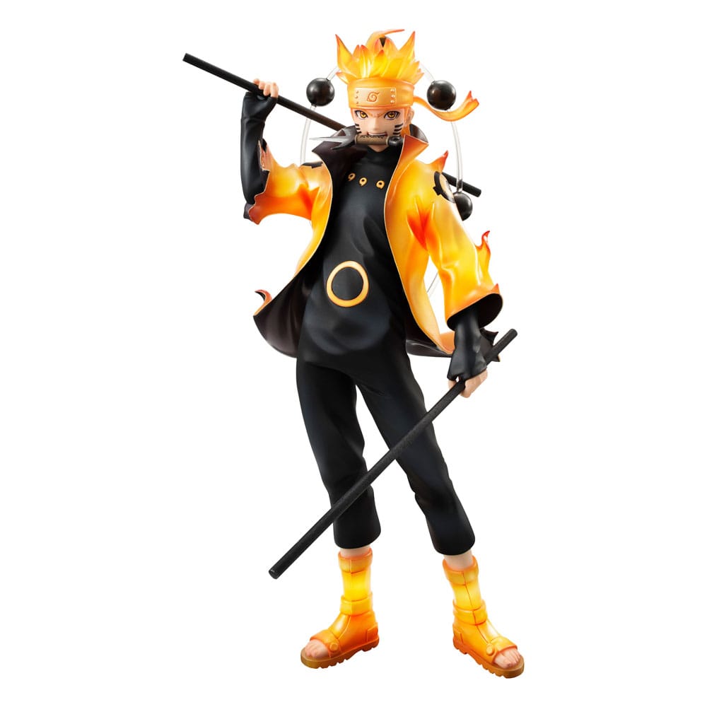 Naruto Shippuden G.E.M. Serie PVC Statue Naruto Uzumaki Six Paths Sage Mode 15th Anniversary Ver. 22 cm  - Versand: 5-7 Tage nach Bestellung