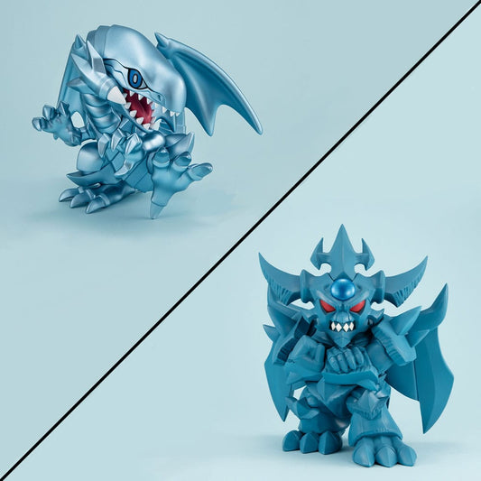 Yu-Gi-Oh! Duel Monsters Megatoon PVC Statue Blue Eyes White Dragon & Obelisk the Tormentor (with gift) - Preorder - ETA: ENDE 01.2025