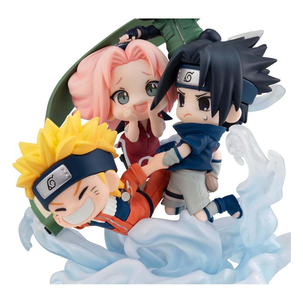 Naruto Shippuden FigUnity PVC Mini-Statue Gather here, Team 7 13 cm  - Versand: 5-7 Tage nach Bestellung