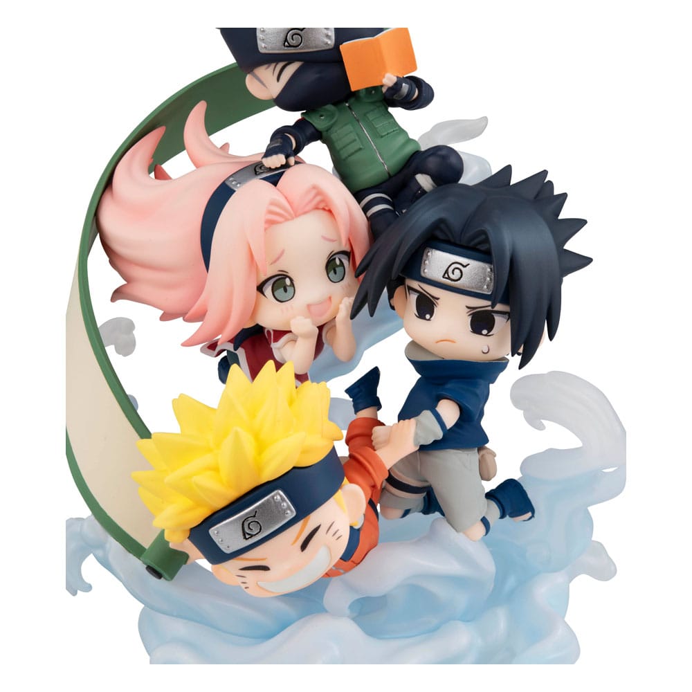 Naruto Shippuden FigUnity PVC Mini-Statue Gather here, Team 7 13 cm  - Versand: 5-7 Tage nach Bestellung