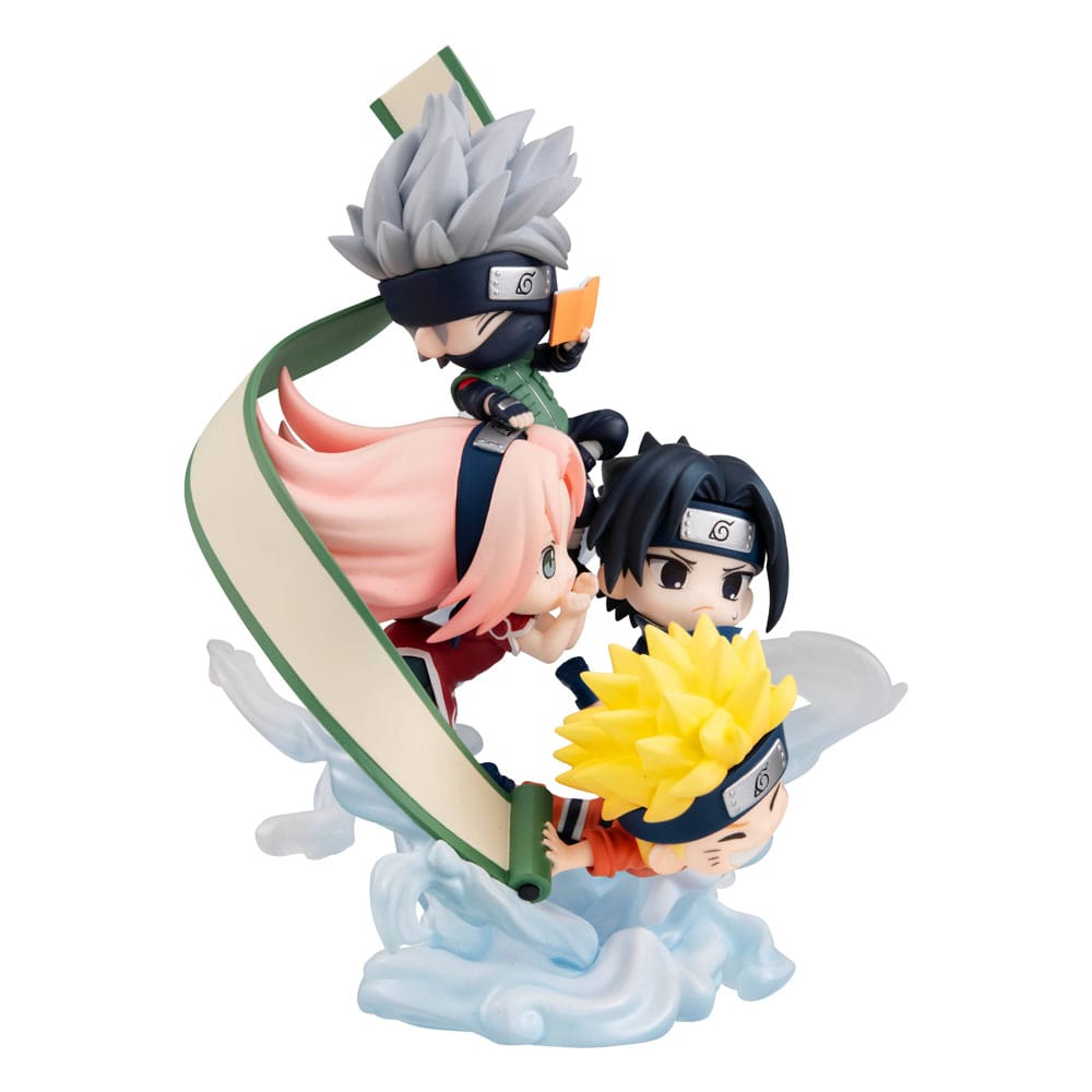 Naruto Shippuden FigUnity PVC Mini-Statue Gather here, Team 7 13 cm  - Versand: 5-7 Tage nach Bestellung