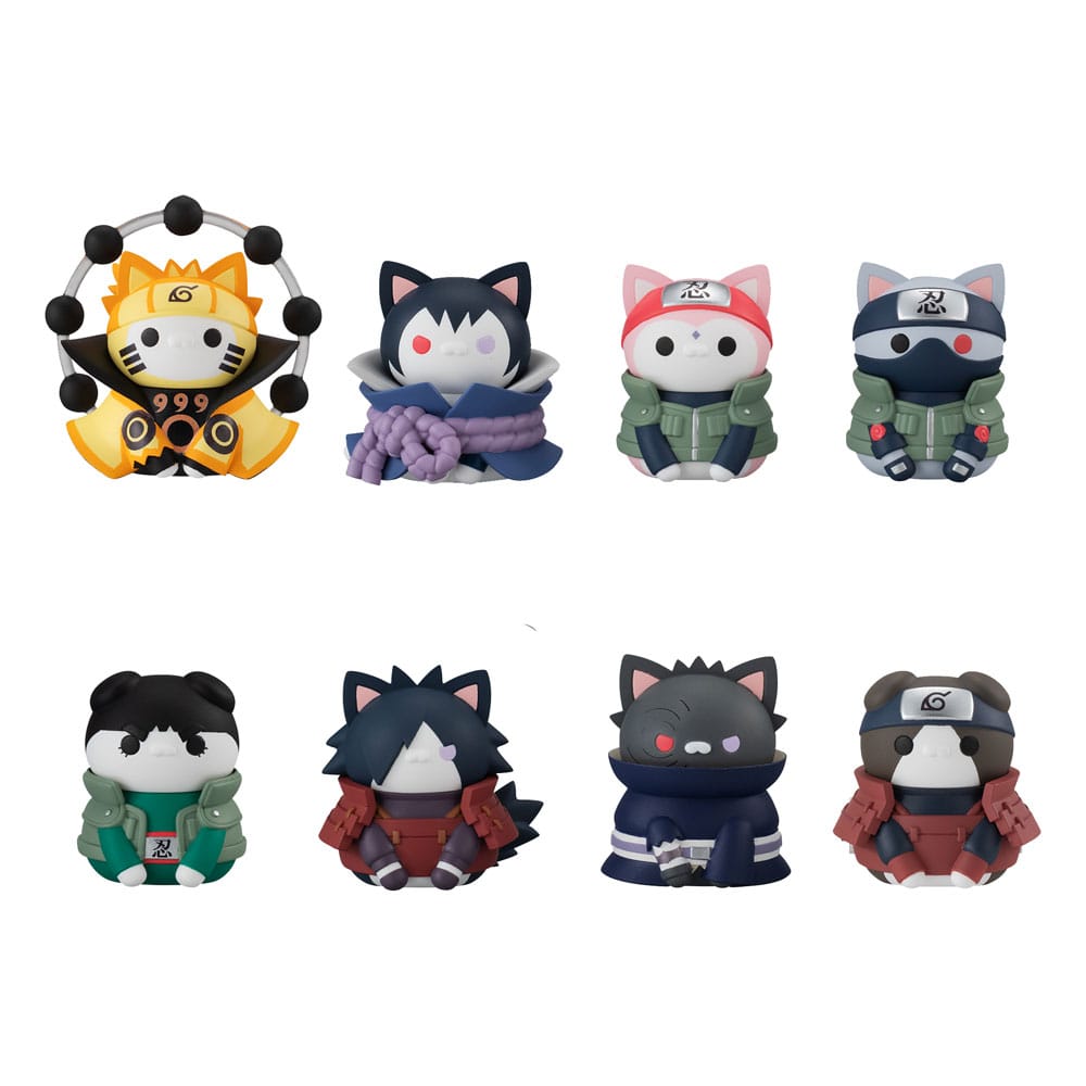 Naruto Shippuden Mega Cat Project Sammelfiguren 3 cm Nyaruto! Last Battle Ver. Sortiment (8)- Preorder - ETA: Ende 07.2025