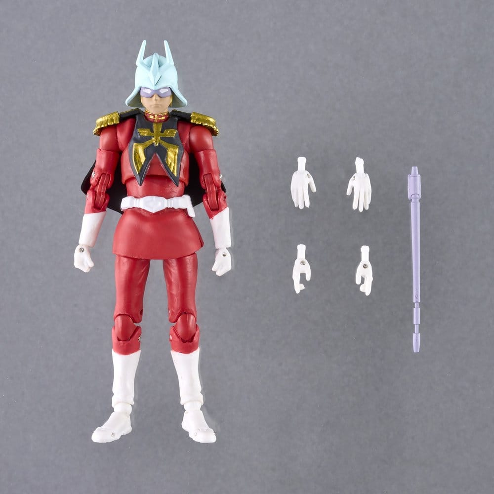 Mobile Suit Gundam G.M.G. Collection Actionfigur 02 Principality of Zeon Char Aznable 10 cm - Preorder - ETA: 25.08.2027