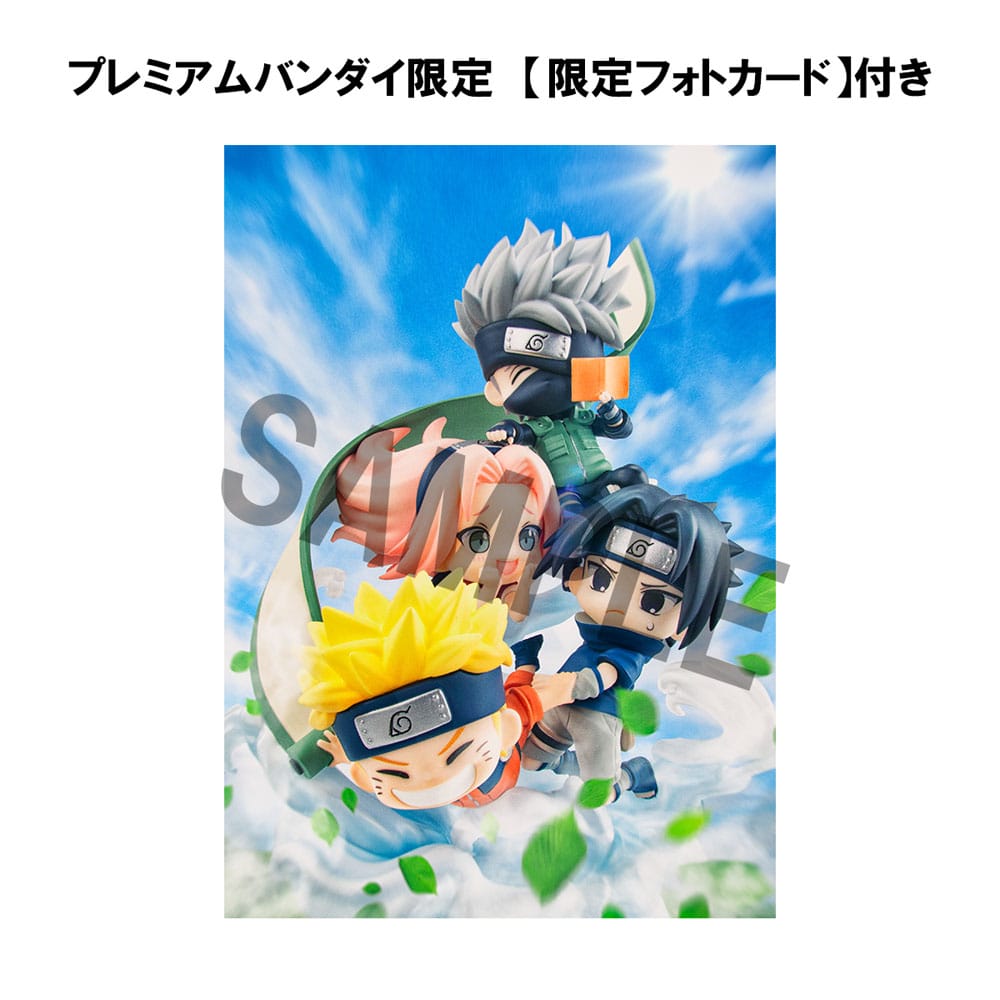 Naruto Shippuden FigUnity PVC Mini-Statue Gather here, Team 7 13 cm (with gift) - Preorder - ETA: Ende 06.2025