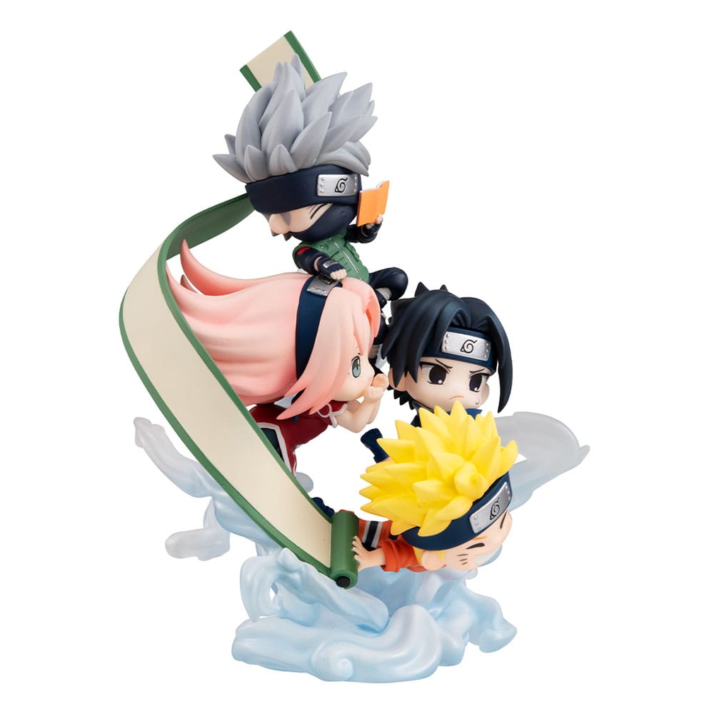 Naruto Shippuden FigUnity PVC Mini-Statue Gather here, Team 7 13 cm (with gift) - Preorder - ETA: Ende 06.2025