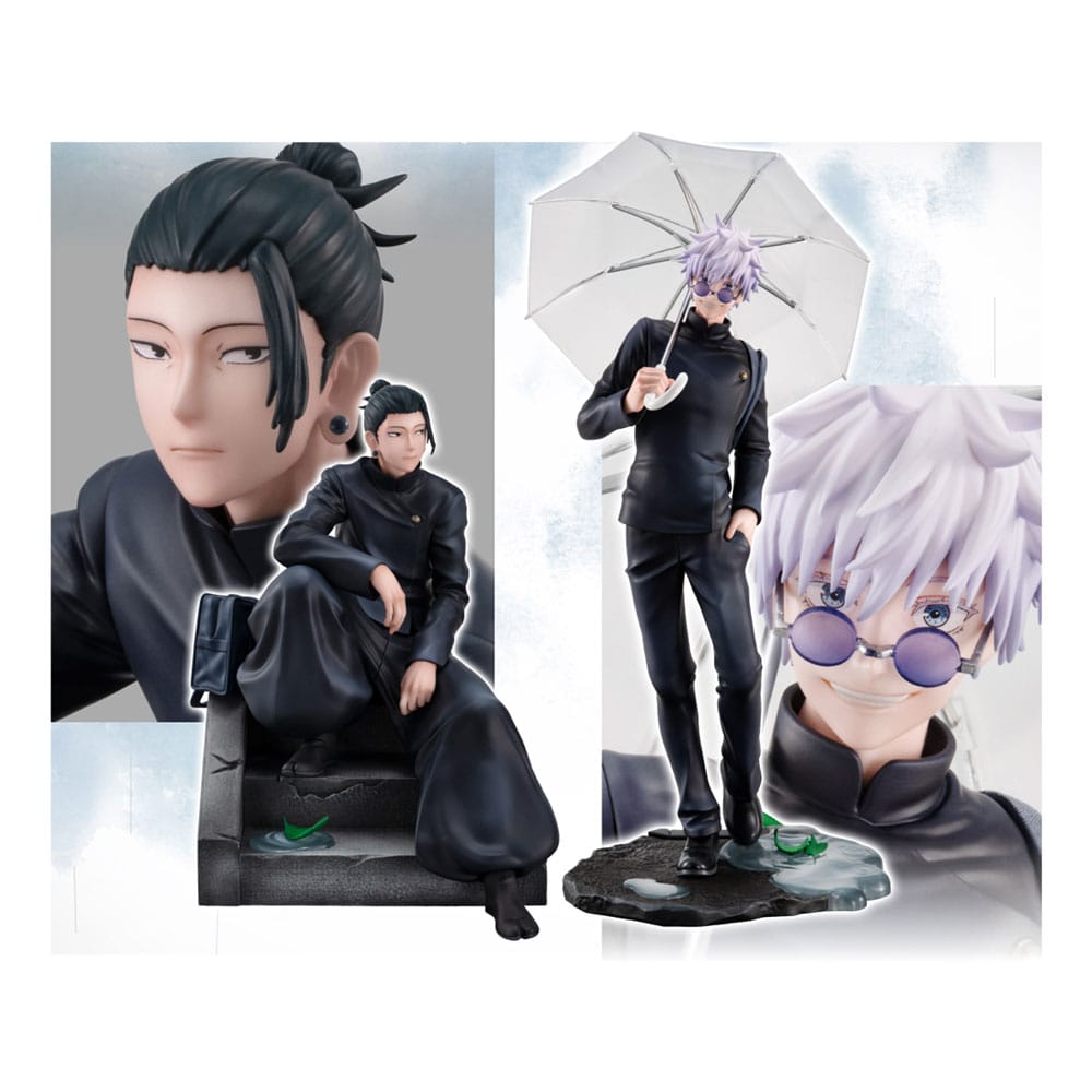 Jujutsu Kaisen PVC Statuen 2er-Pack Suguru Geto & Satoru Gojo Kosen Ver. (with gift)      - Preorder - ETA: 02.11.2025