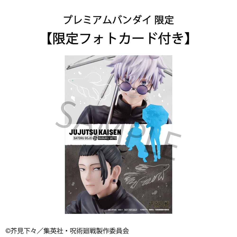 Jujutsu Kaisen PVC Statuen 2er-Pack Suguru Geto & Satoru Gojo Kosen Ver. (with gift)      - Preorder - ETA: 02.11.2025
