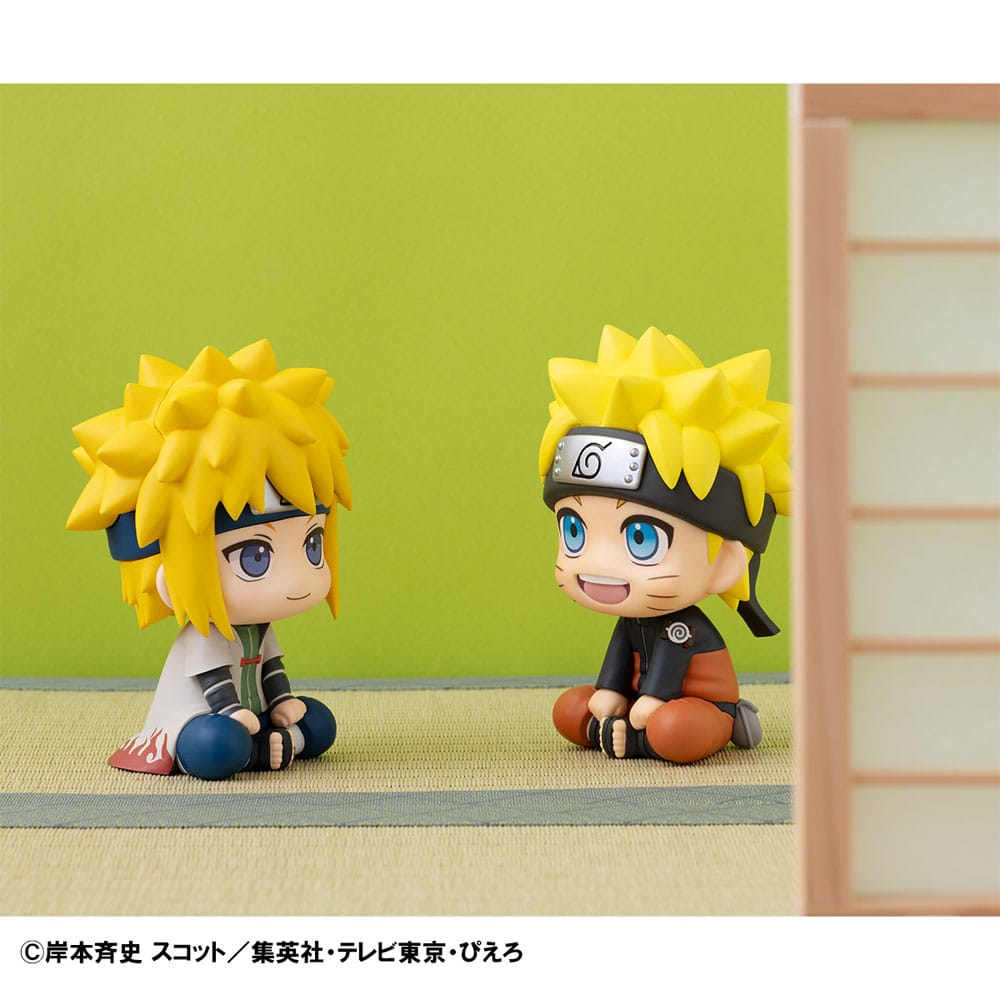 Naruto Shippuden Look Up PVC Statue Naruto Uzumaki Six Paths Sage Mode & Minato Namikaze 11 cm (with gift)  - Versand: 5-7 Tage nach Bestellung